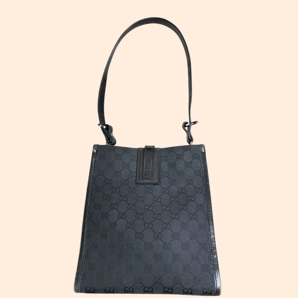 Gucci Vintage GG Canvas Tote Bag